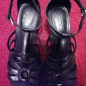 COACH HEELS NO FLAWS WORN ONCE